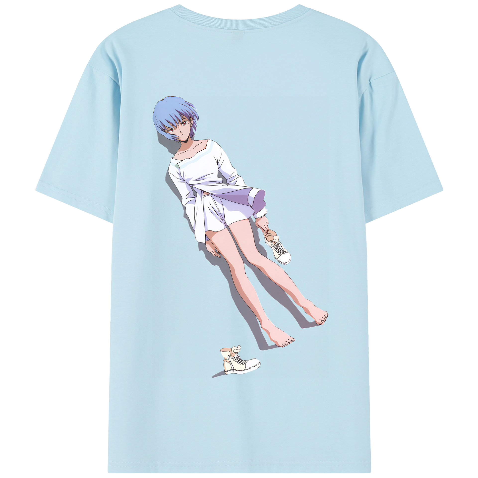 （画像用） EVA 新世紀エヴァンゲリオン 綿100％半袖Tシャツ（背面プリント）